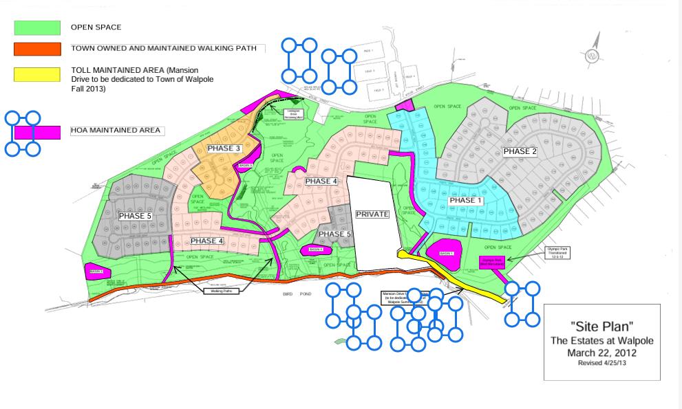 Estates at Walpole Plan